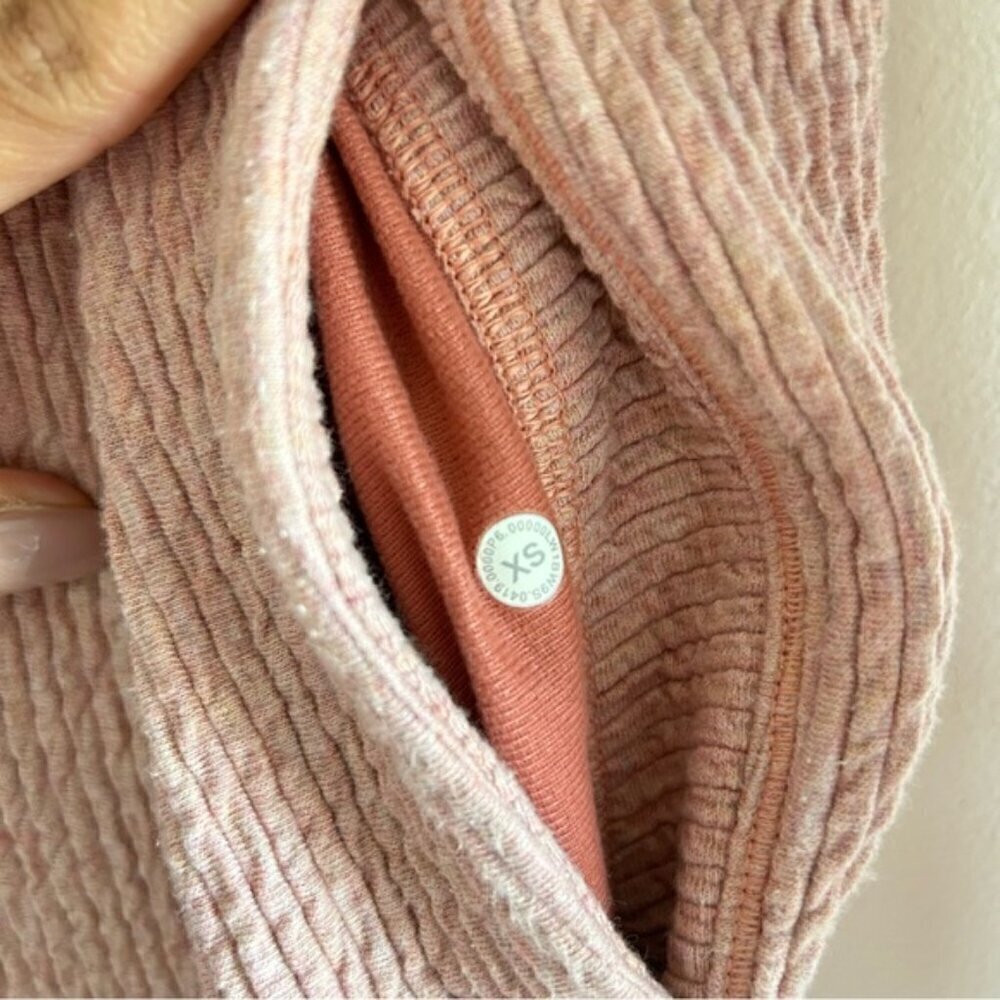 Lululemon Along the Way Dress Heathered Copper Clay sz XS - Picture 9 of 11